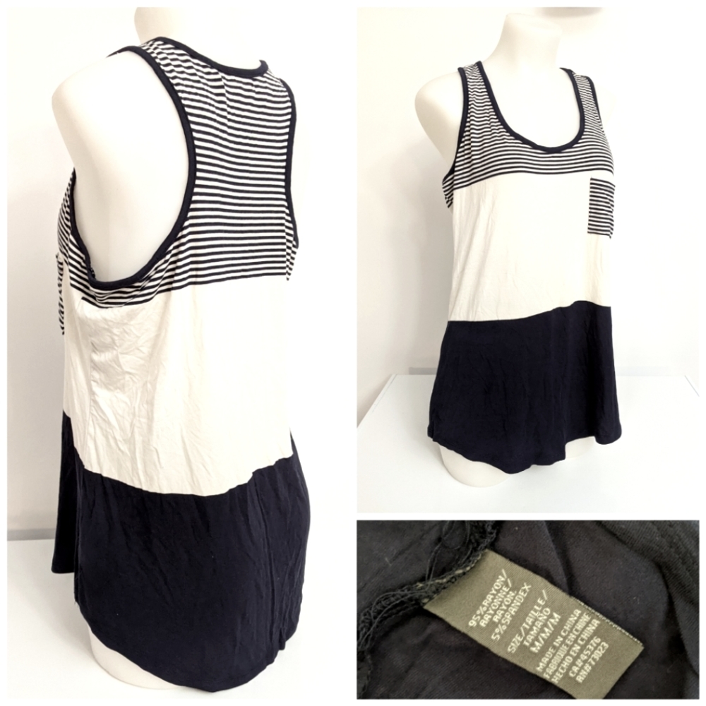 Navy Style Dark Blue Soft Camisole Sz M NWOT